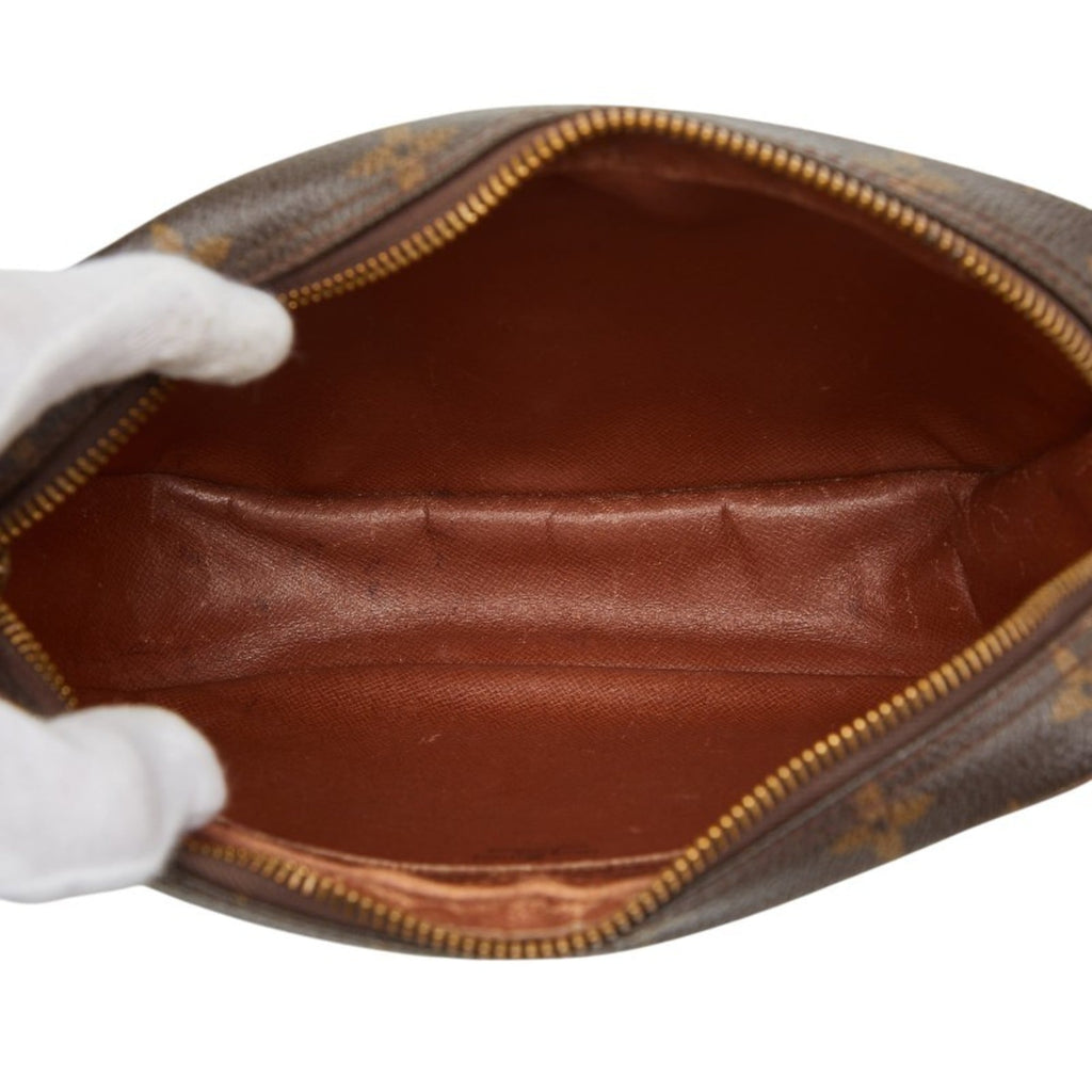 Louis Vuitton Brown Pvc Leather Shoulder Bag