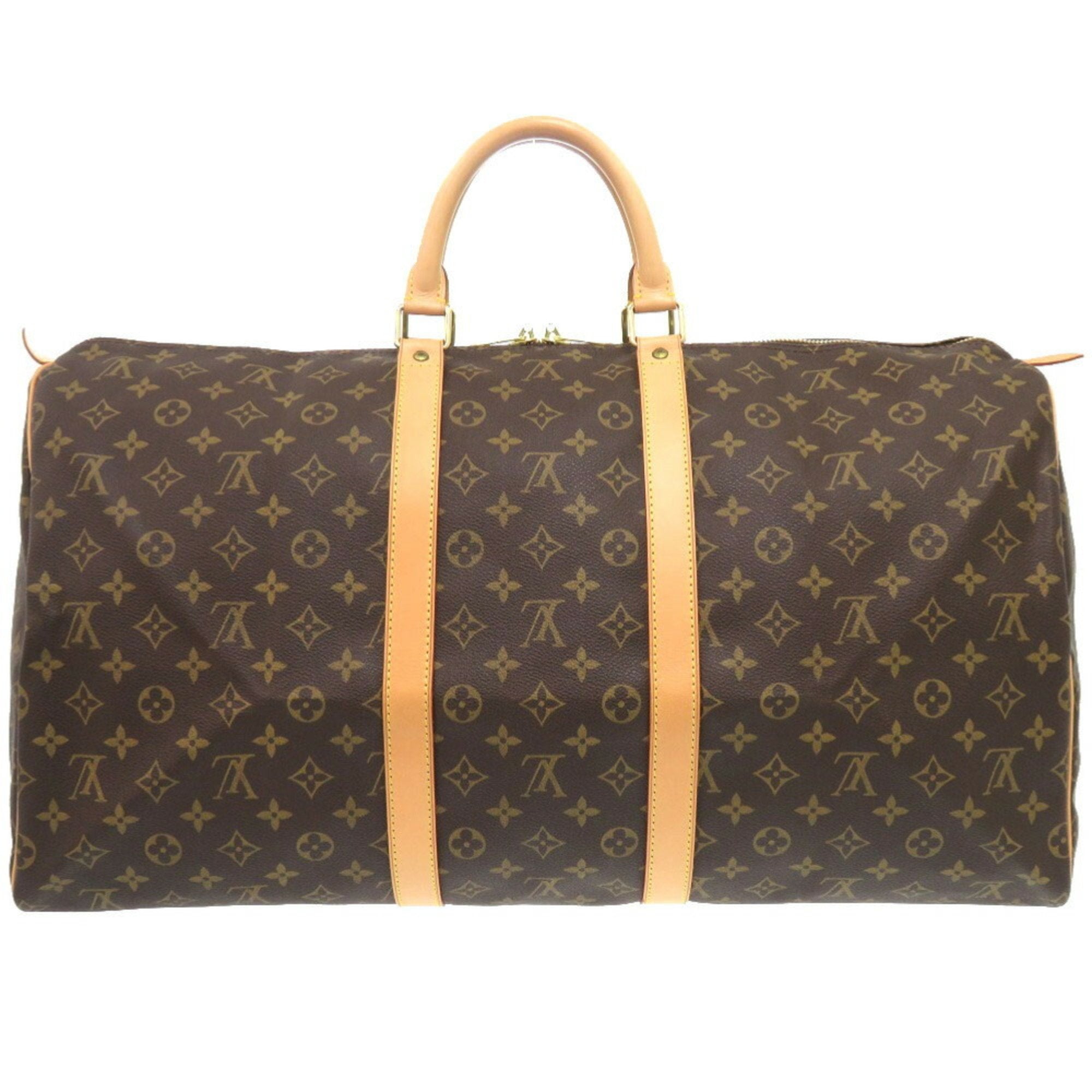 Louis Vuitton Brown Monogram Boston Bag