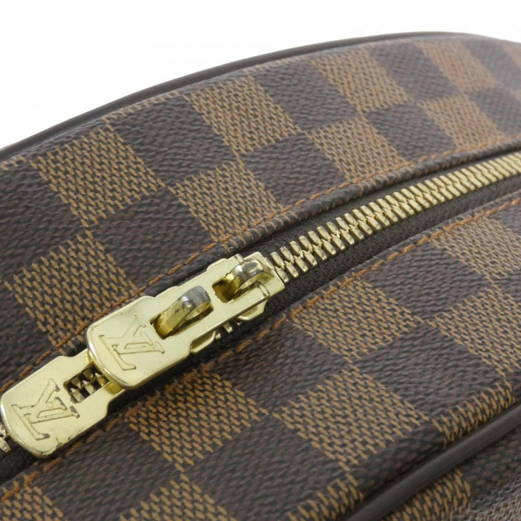 Louis Vuitton Ebene Coated Canvas Handbag
