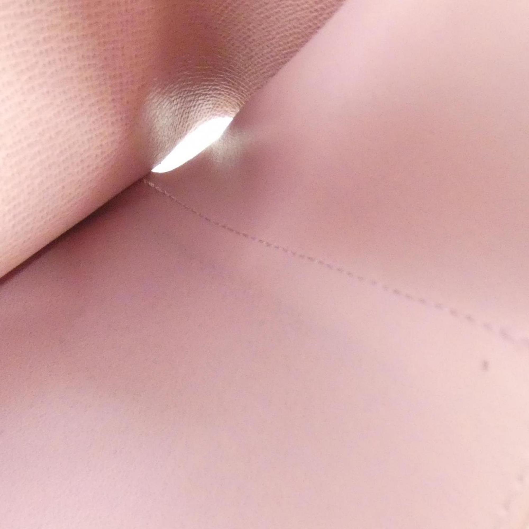Louis Vuitton Ebene Rose Ballerine Coated Canvas Wallet (Tri-Fold)