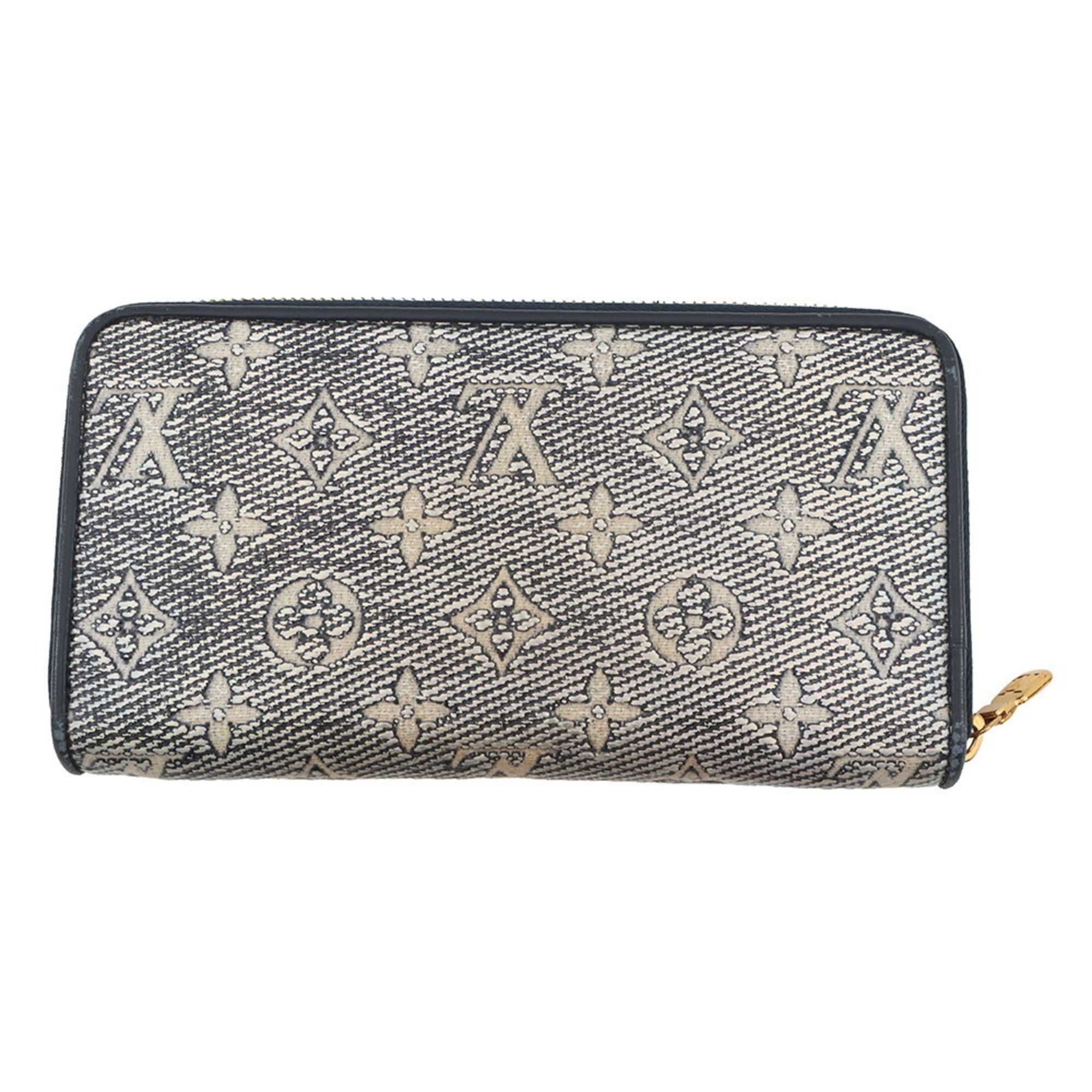 Louis Vuitton Monogram Navy Jacquard Long Wallet