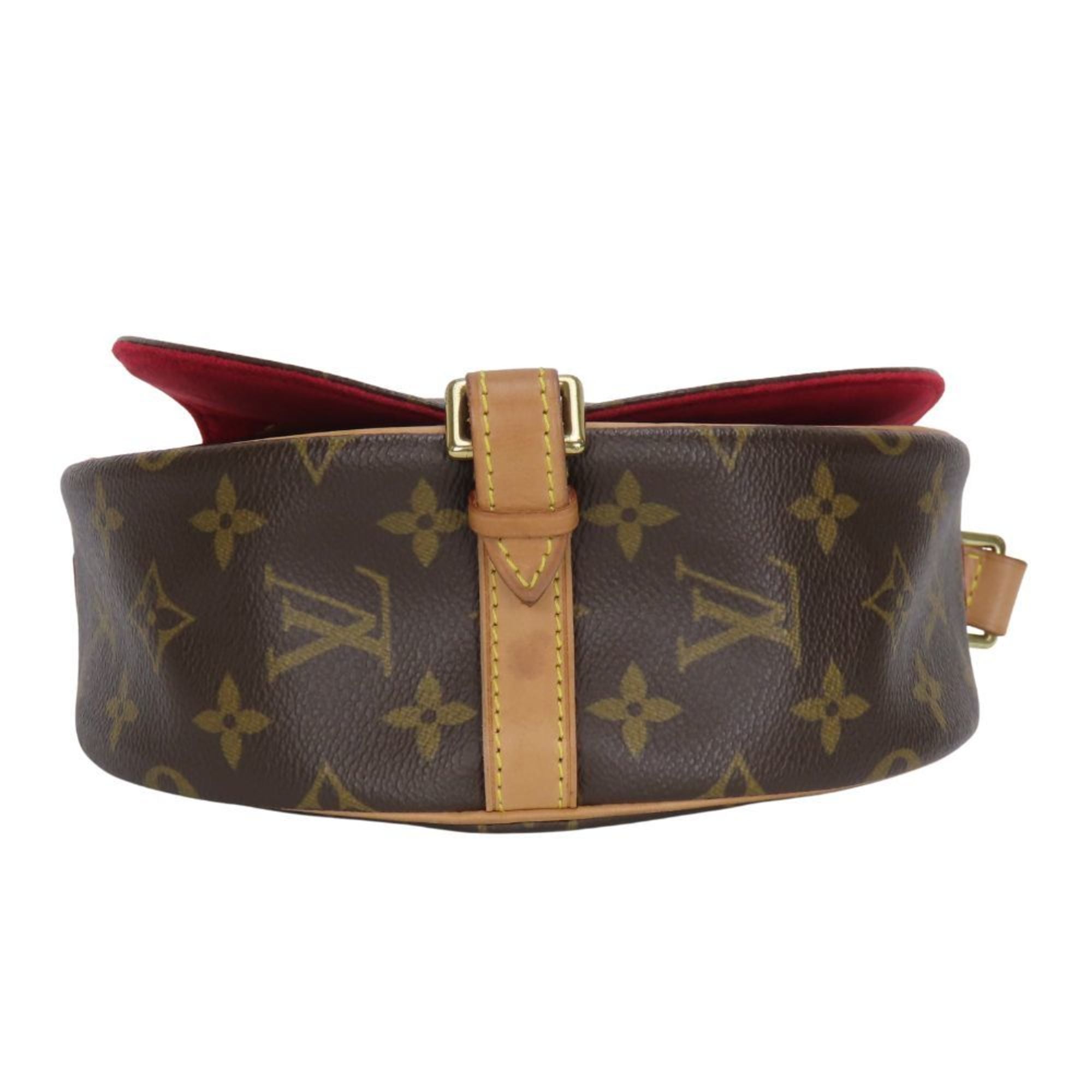 Louis Vuitton Monogram Brown Monogram Leather Shoulder Bag
