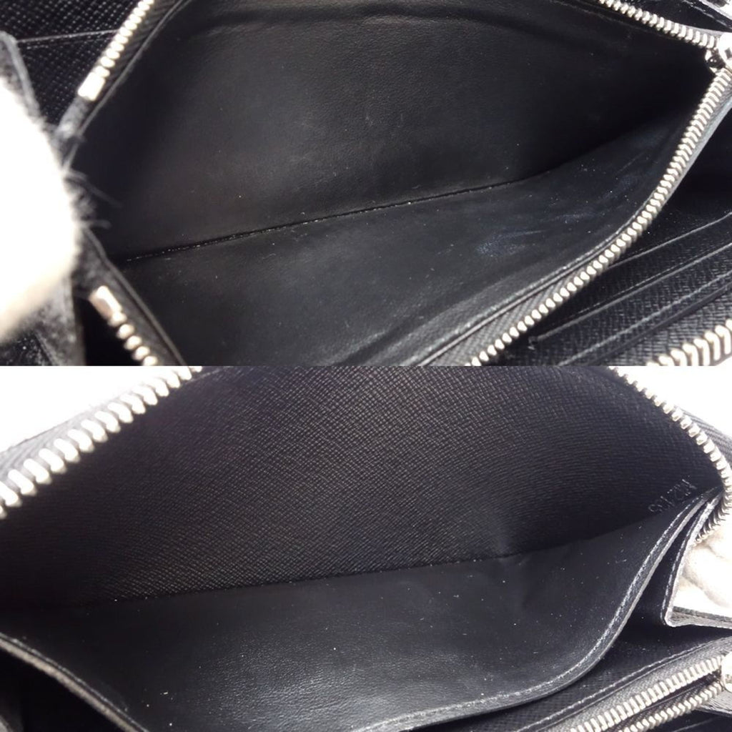 Louis Vuitton Noir Leather Coin Purse/Coin Case