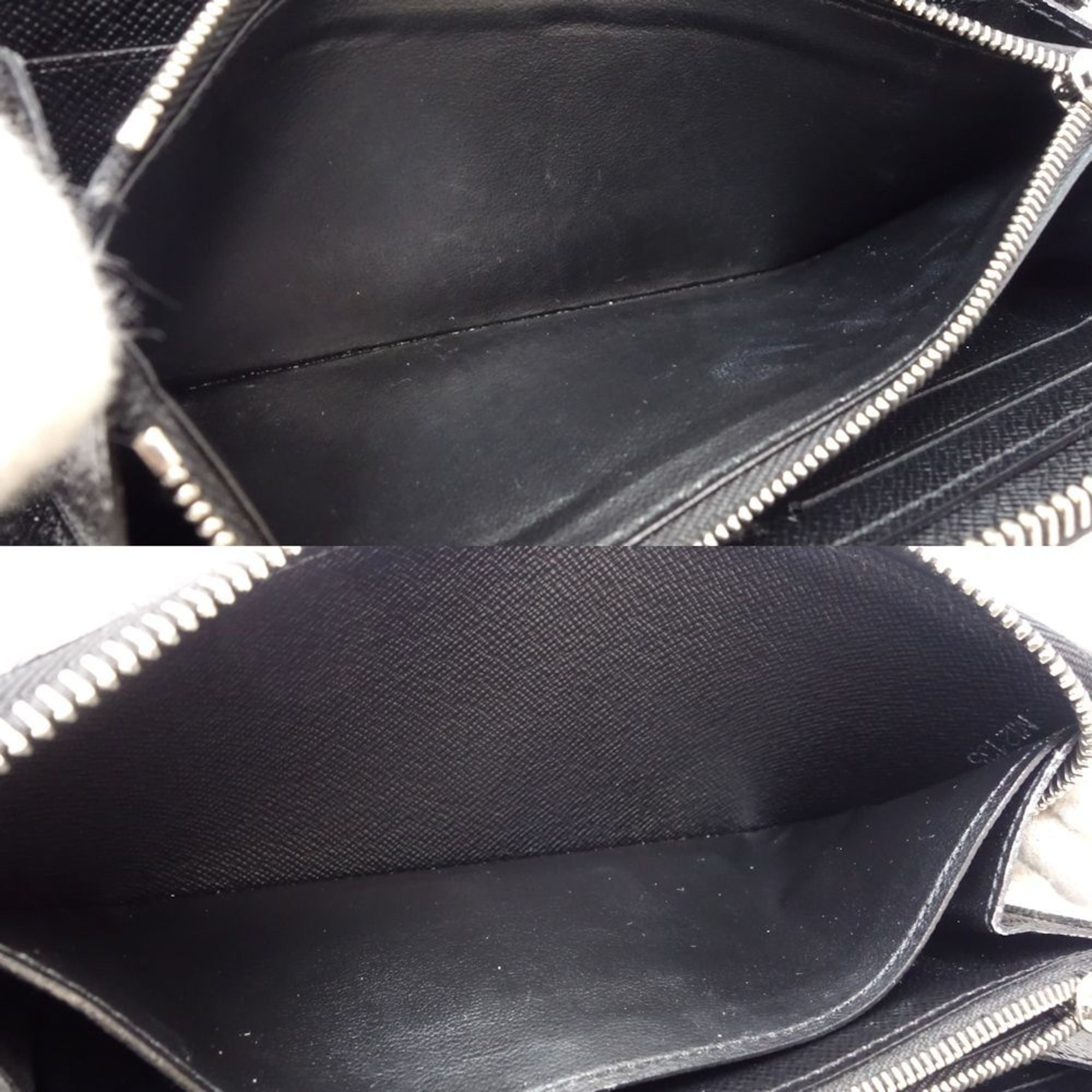 Louis Vuitton Noir Leather Coin Purse/Coin Case