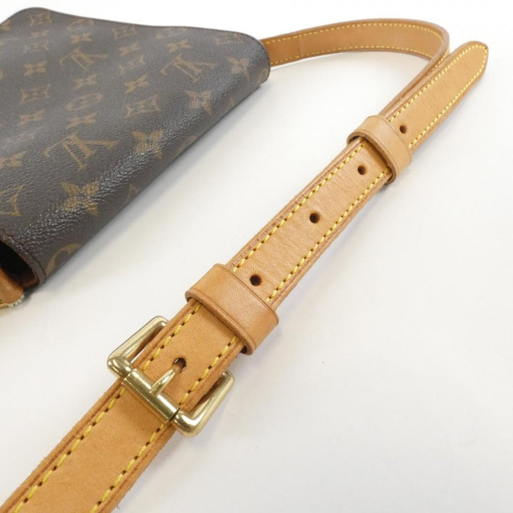 Louis Vuitton Marron Coated Canvas Shoulder Bag