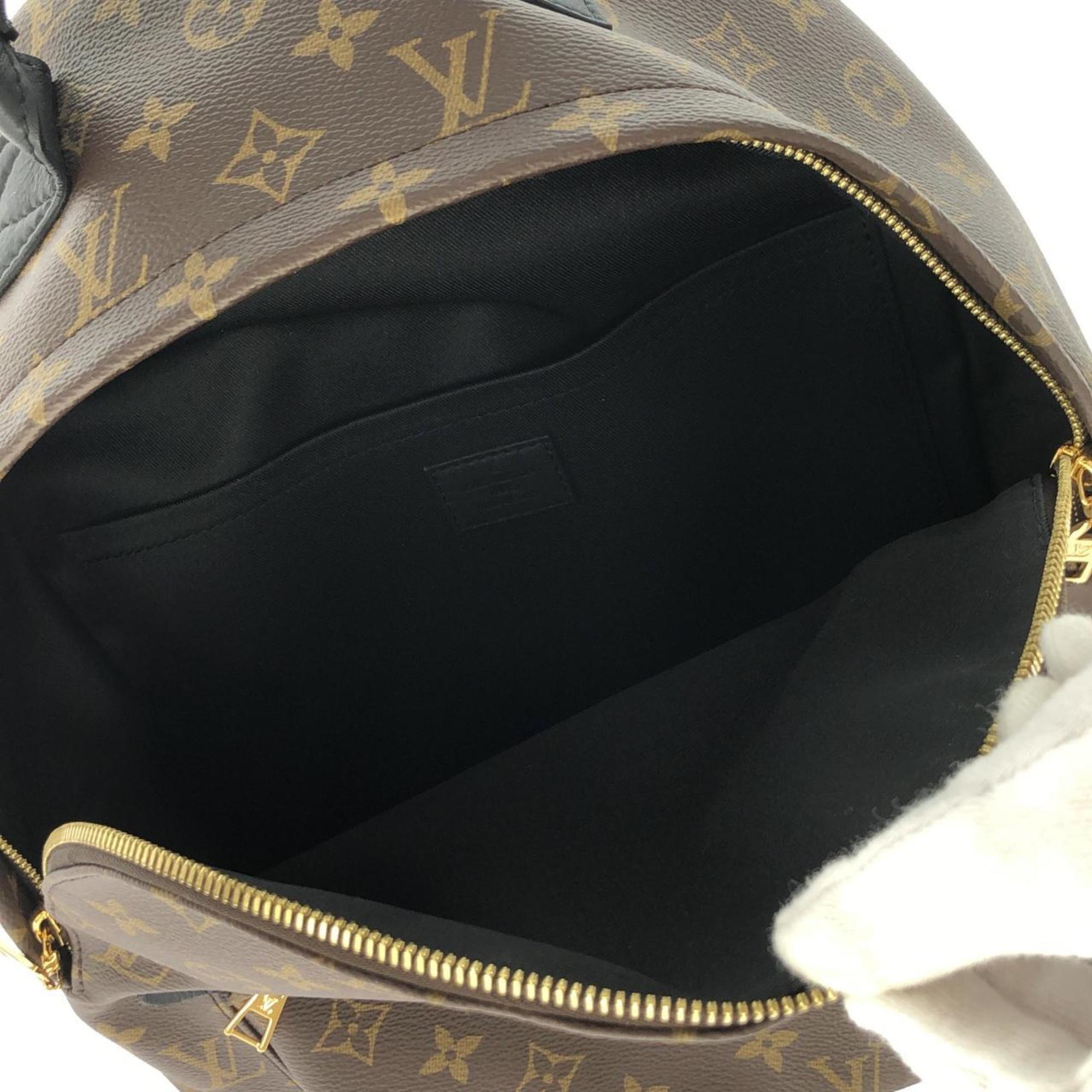 Louis Vuitton Marron Coated Canvas Backpack