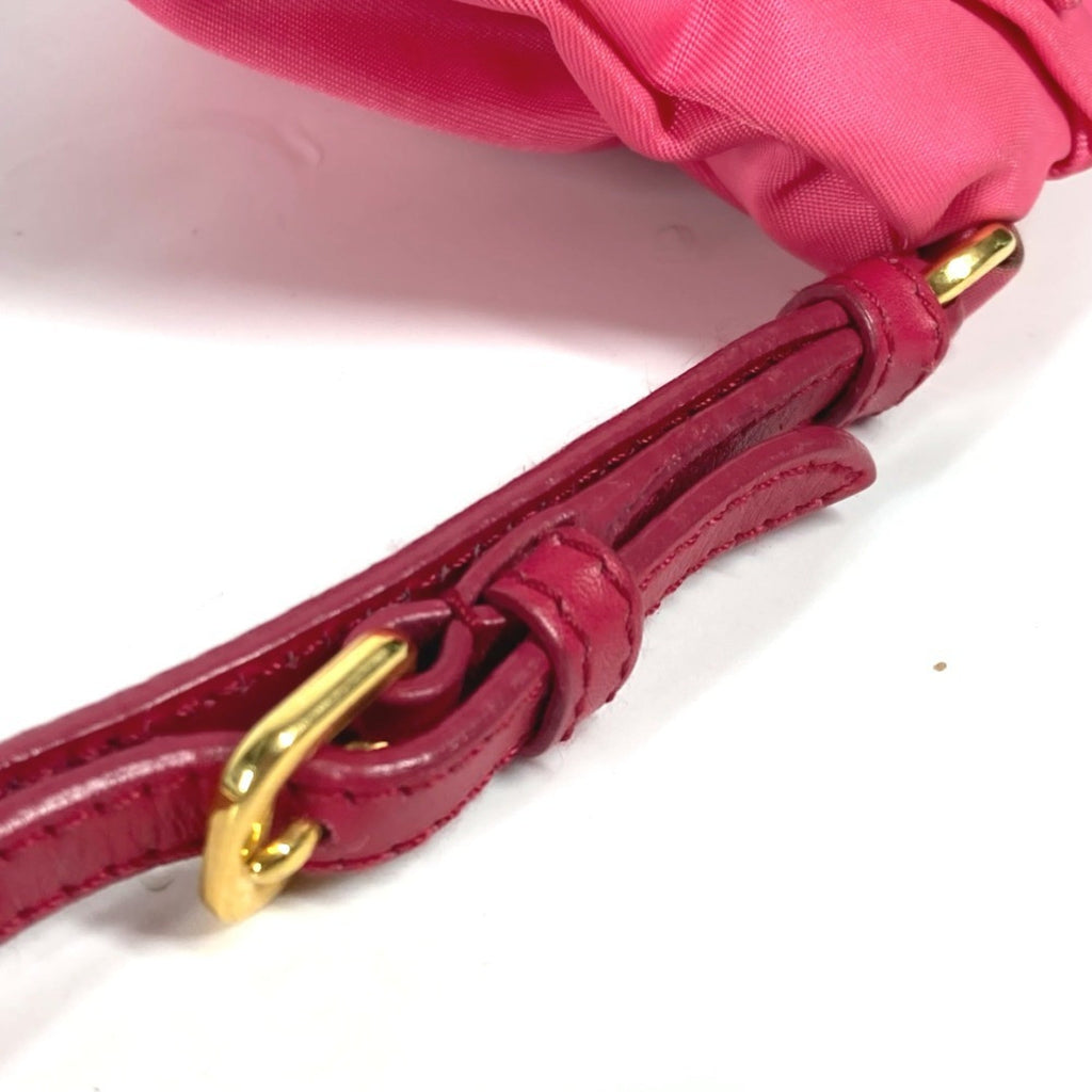 Prada Pink Bow Clutch Bag Pouch