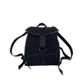 Gucci Black Nylon Leather Backpack (Pre-Owned)