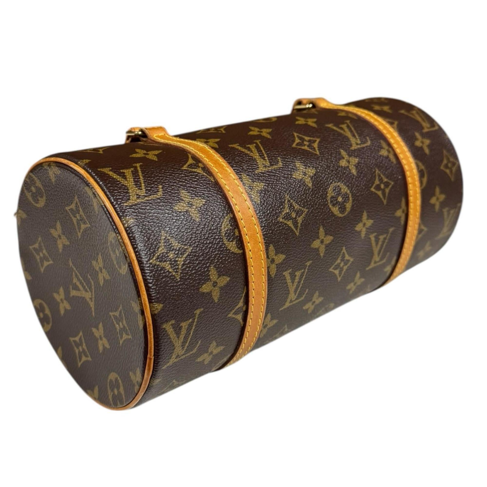Louis Vuitton Brown Monogram Canvas Handbag