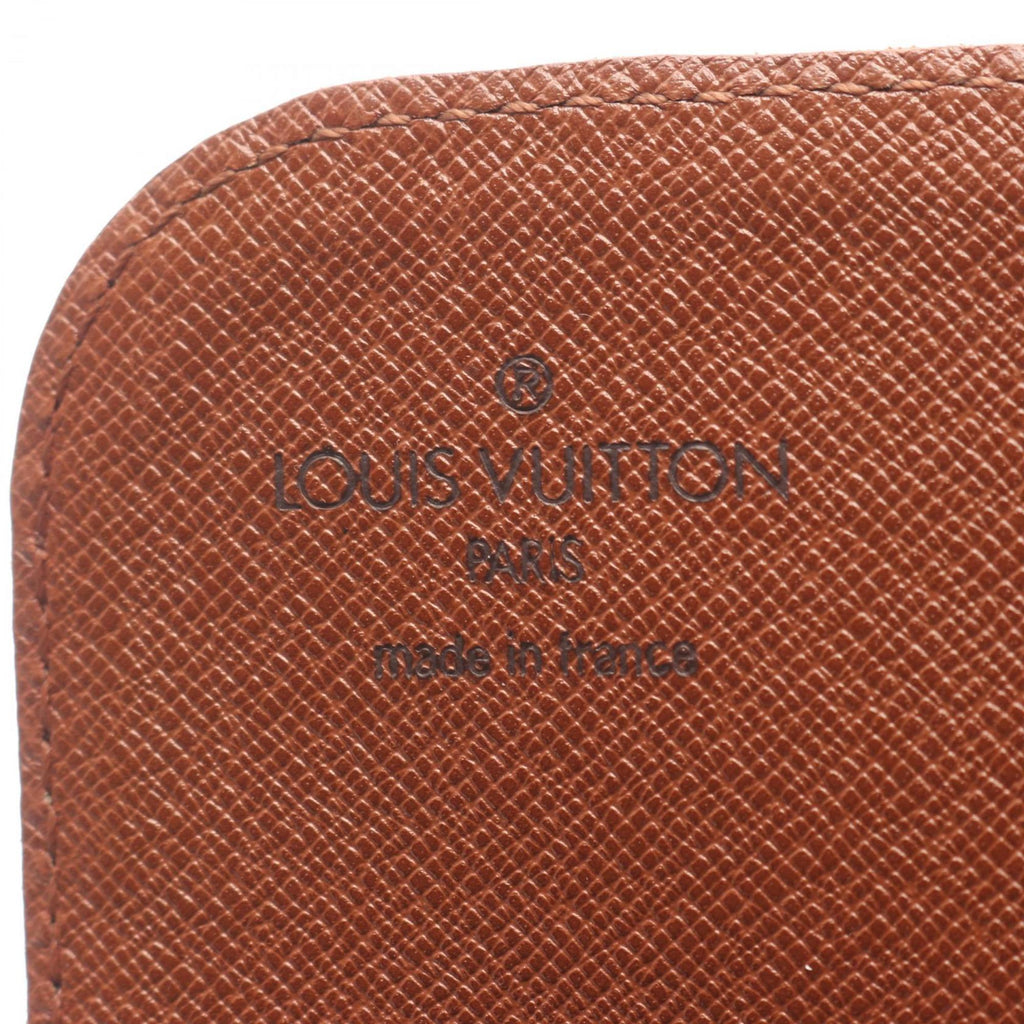 Louis Vuitton Brown Monogram Coated Canvas Leather Shoulder Bag