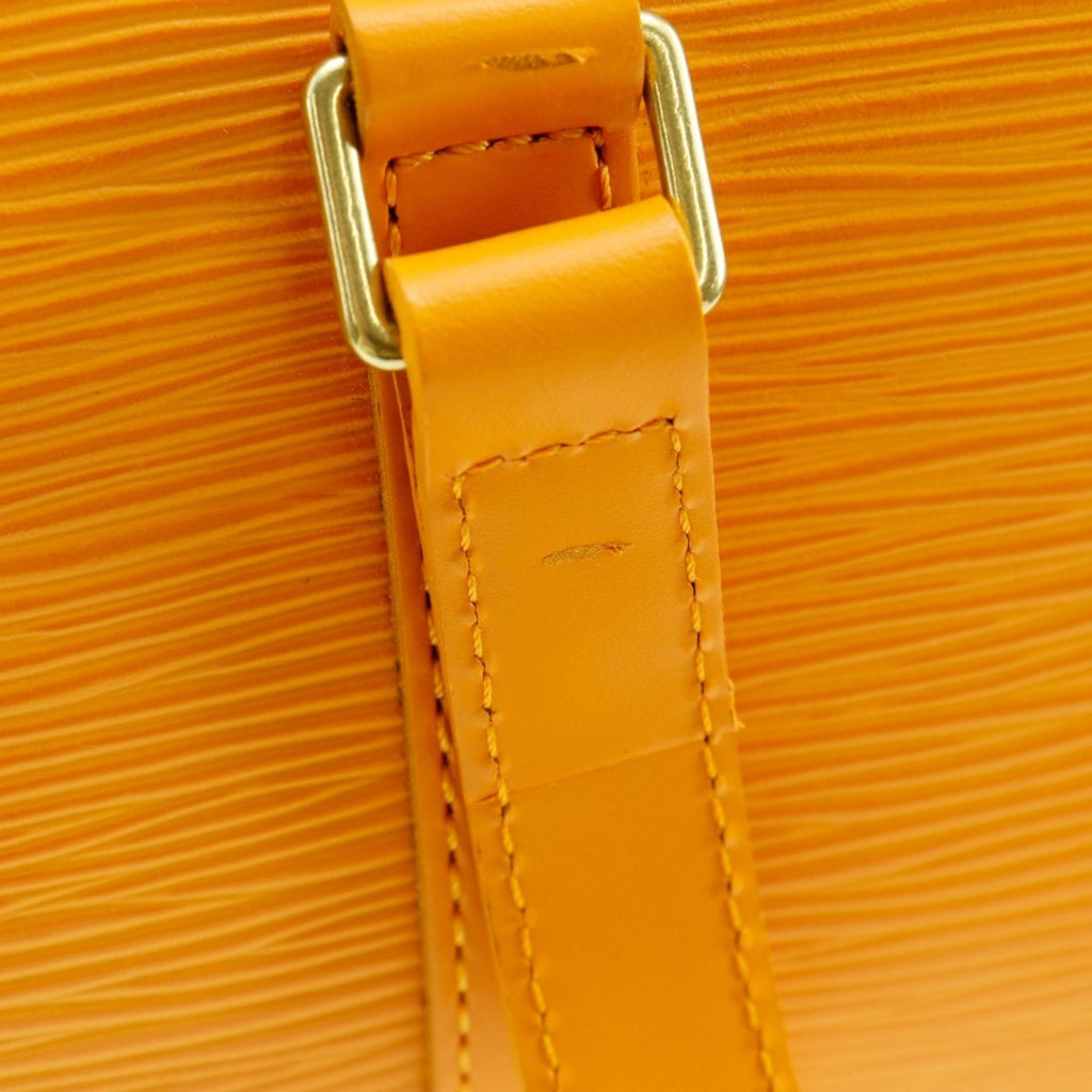 Louis Vuitton Orange Epi Leather Handbag