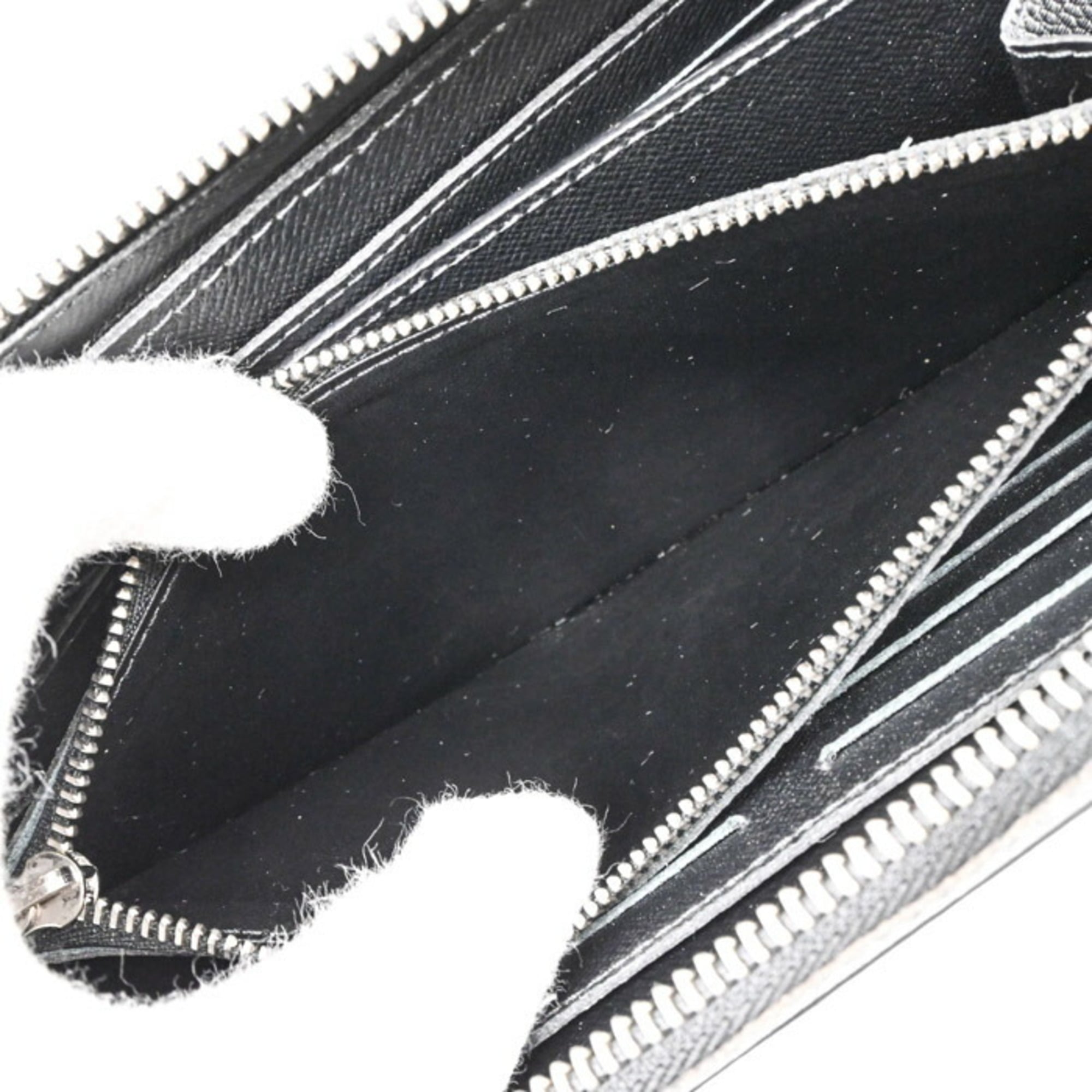Louis Vuitton Black Monogram Eclipse Taiga Leather Long Wallet