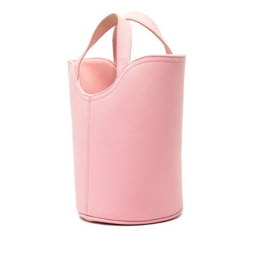 Balenciaga Pink Canvas Handbag Shoulder