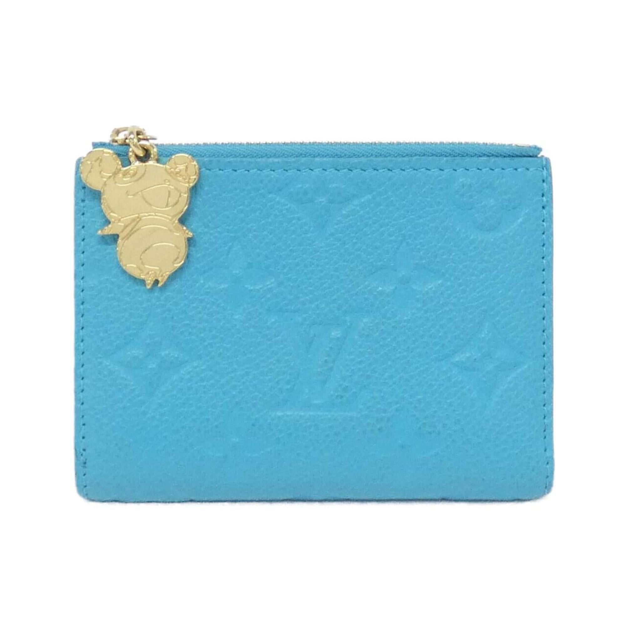 Louis Vuitton Blue Leather Wallet