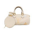 Louis Vuitton Monogram Empreinte Cream Saffron Leather Shoulder Bag