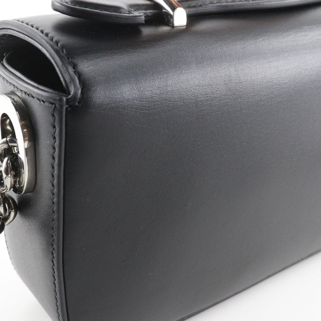 Gucci Black Leather Shoulder Bag (Pre-Owned)