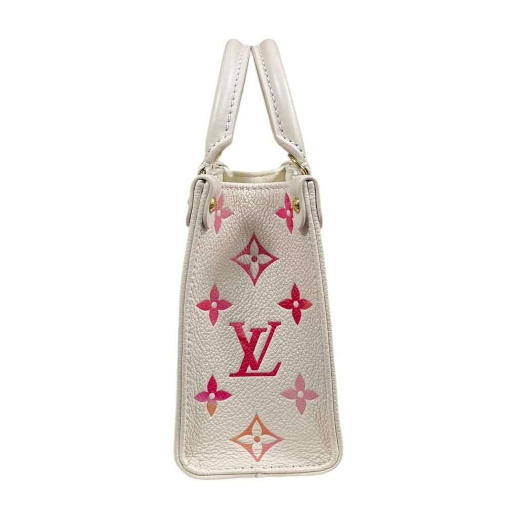 Louis Vuitton Orange Pink White Monogram Empreinte Shoulder Bag
