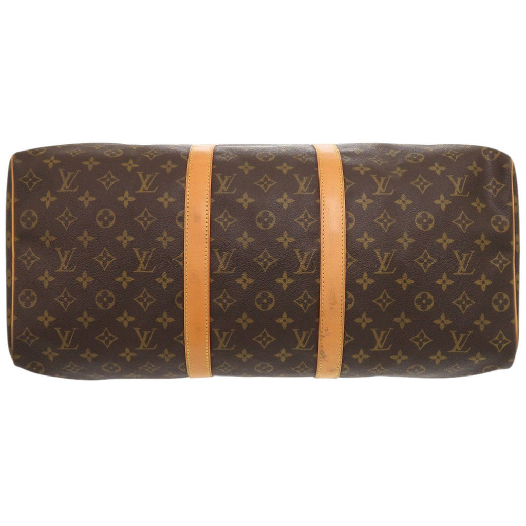 Louis Vuitton Brown Monogram Canvas Boston Bag