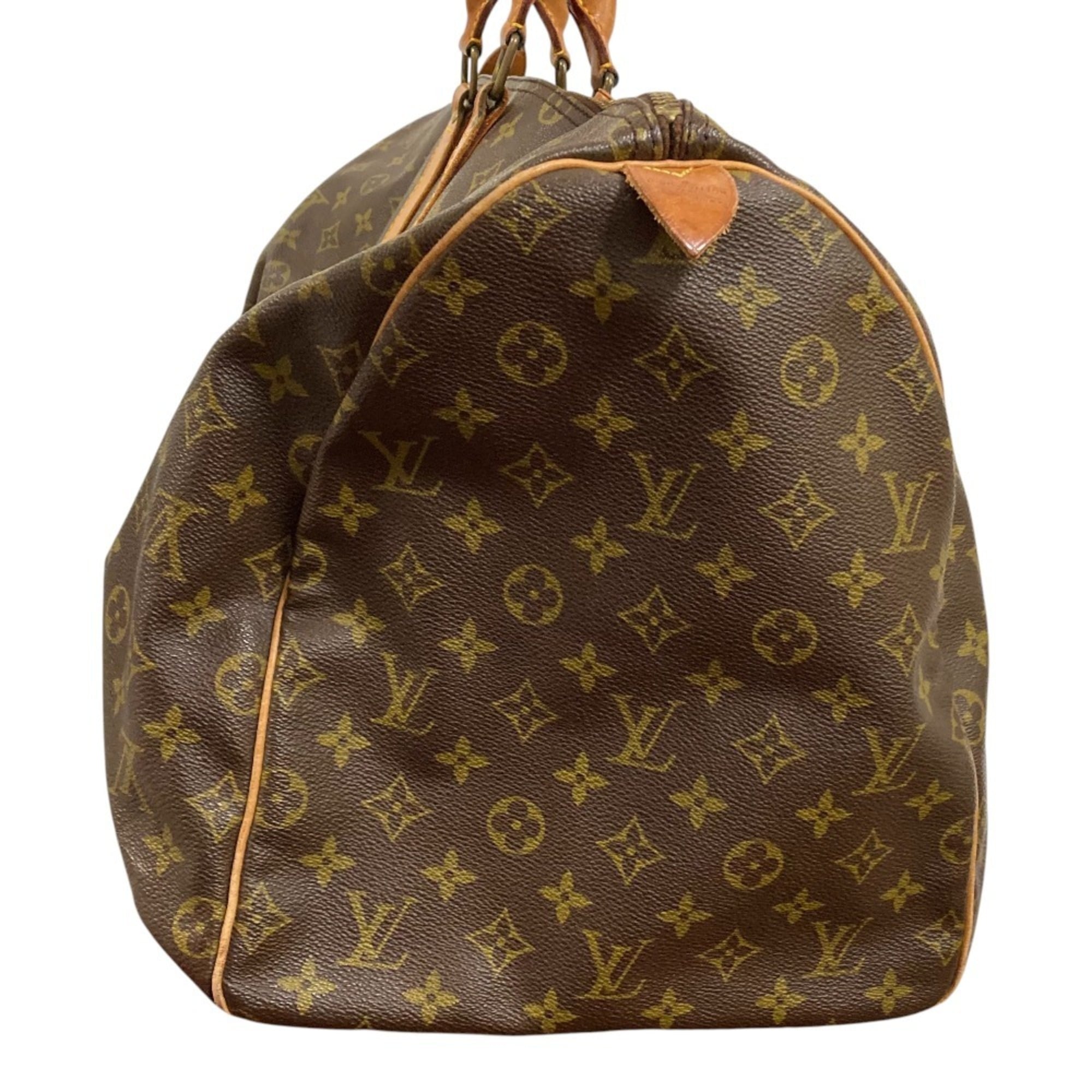 Louis Vuitton Brown Monogram Boston Bag