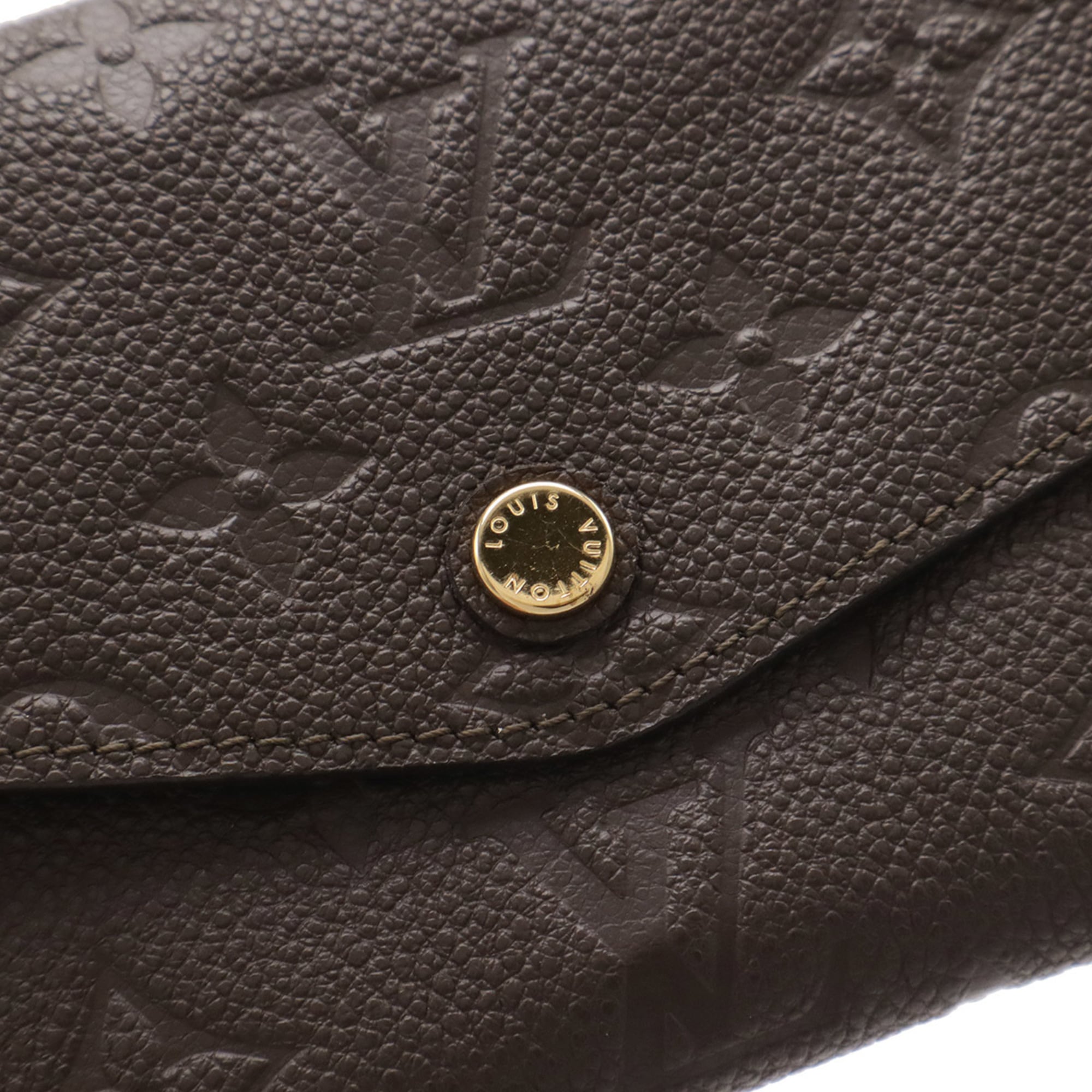 Louis Vuitton Monogram Empreinte Earth Monogram Empreinte Long Wallet