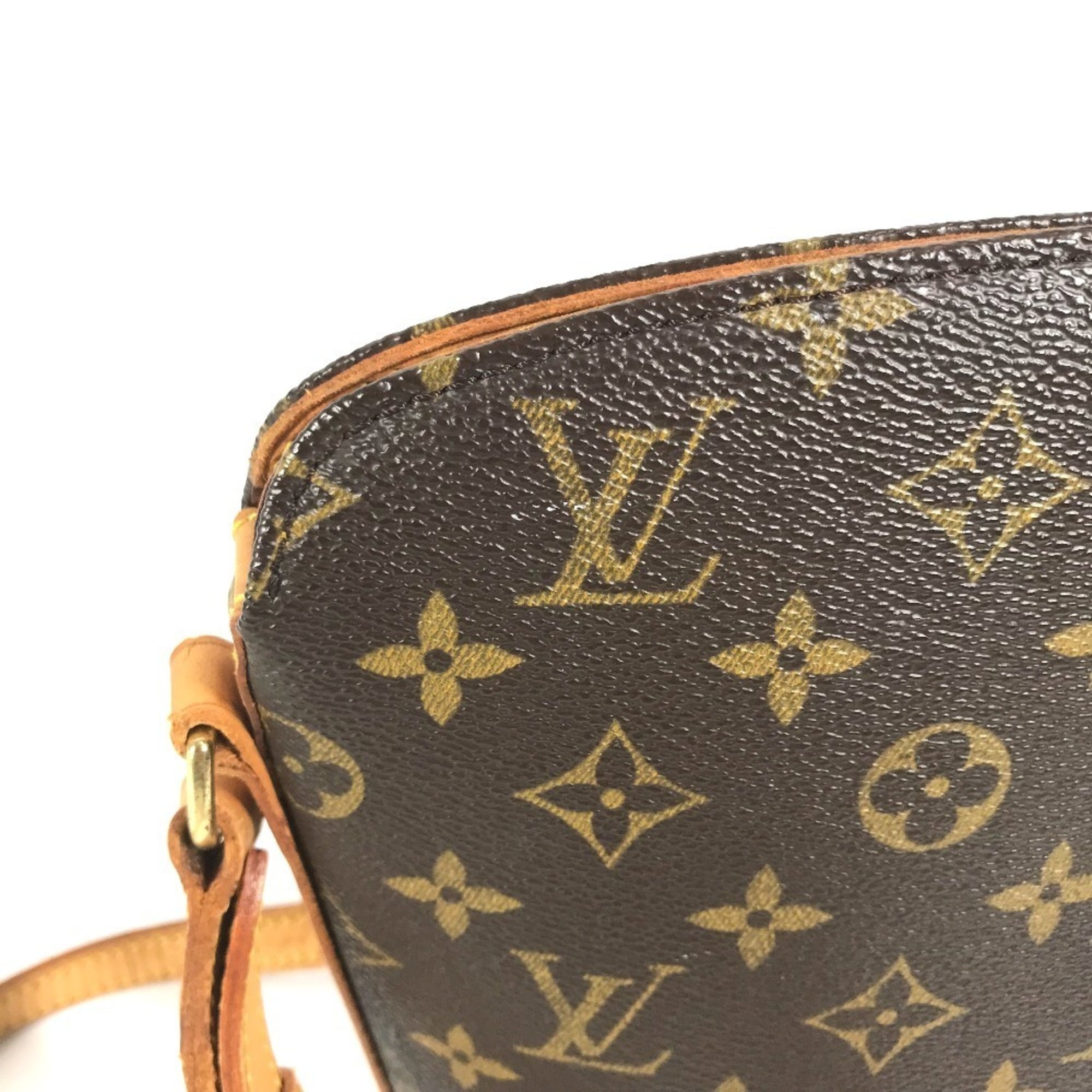 Louis Vuitton Brown Monogram Handbag Pochette Shoulder Bag