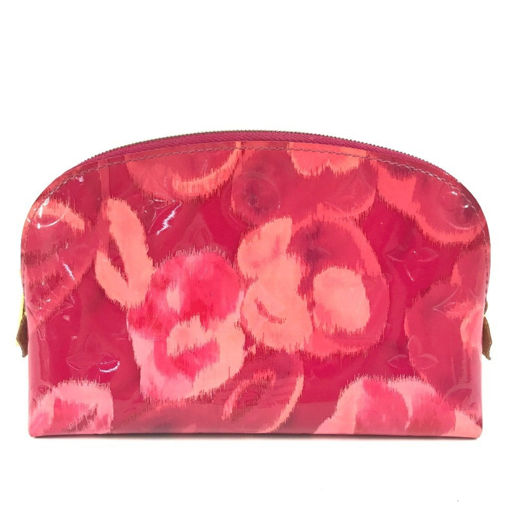 Louis Vuitton Pink Monogram Vernis Pochette Pouch