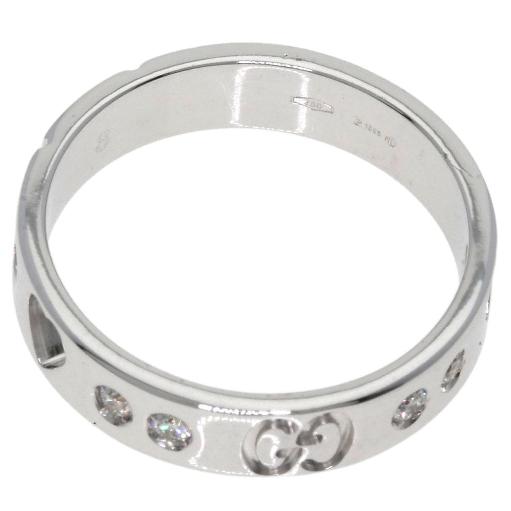 Gucci White Gold (18K) Band Ring (Pre-Owned)