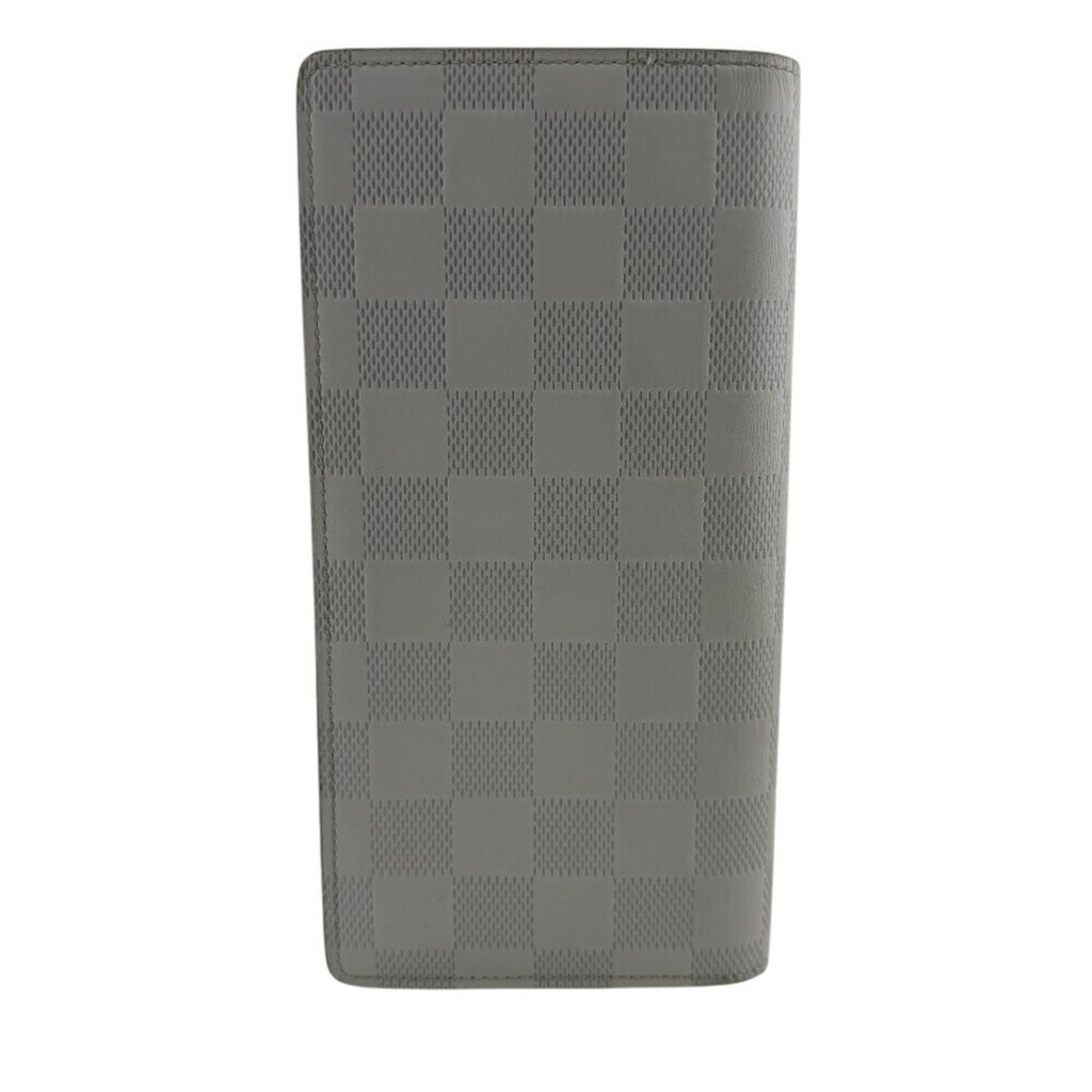 Louis Vuitton White Damier Infini Leather Long Wallet