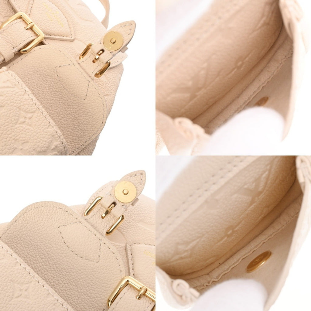 Louis Vuitton White Leather Backpack