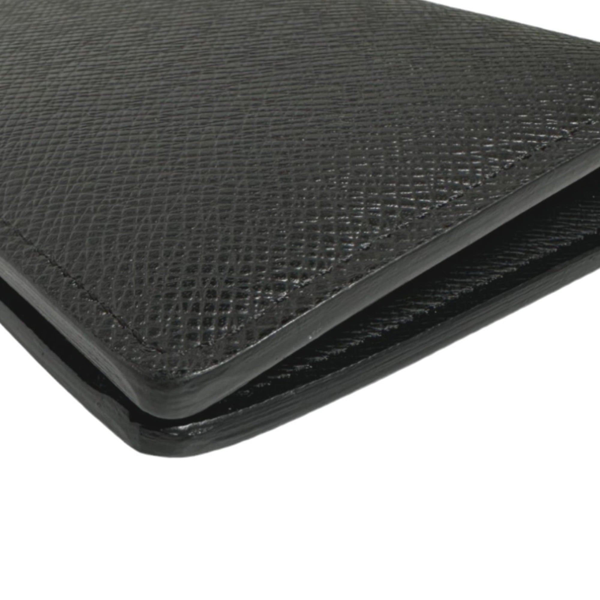 Louis Vuitton Black Taiga Leather Long Wallet