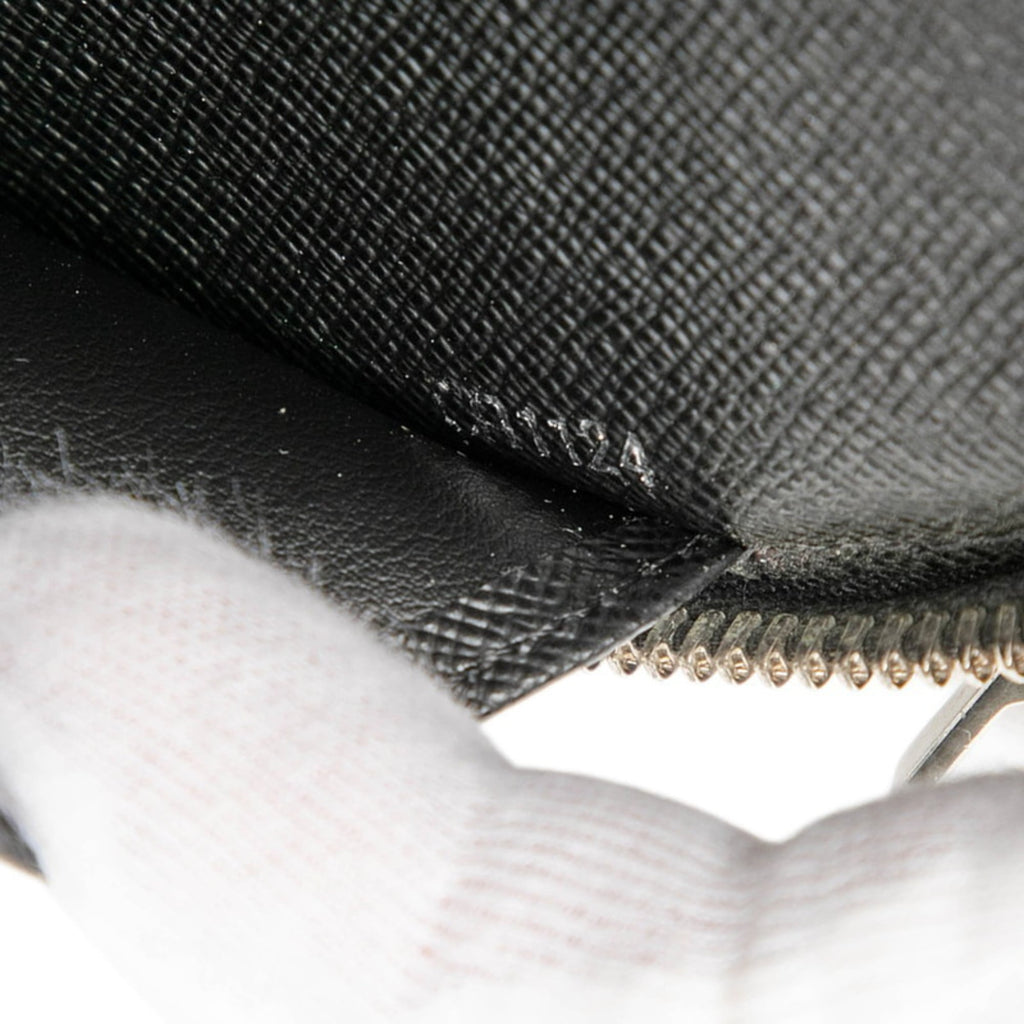 Louis Vuitton Black Pvc Leather Long Wallet