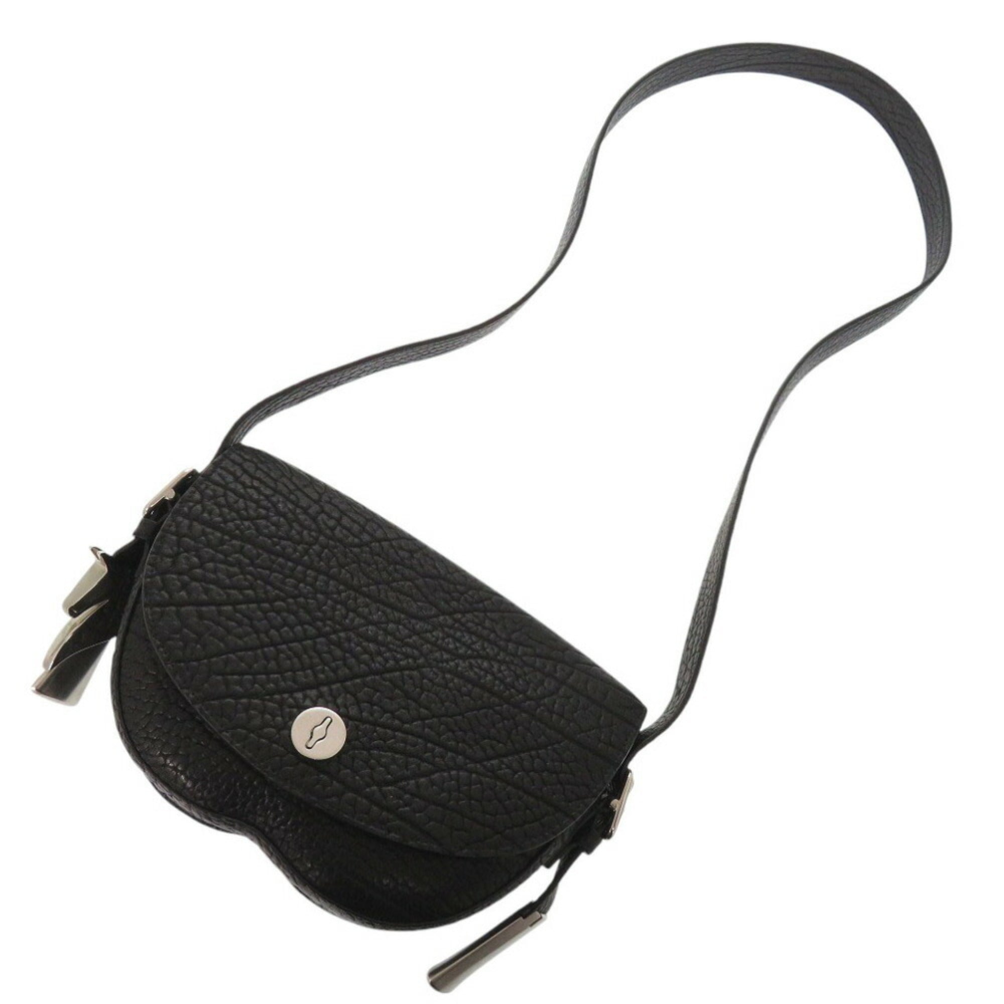 Burberry Black Leather Shoulder Bag