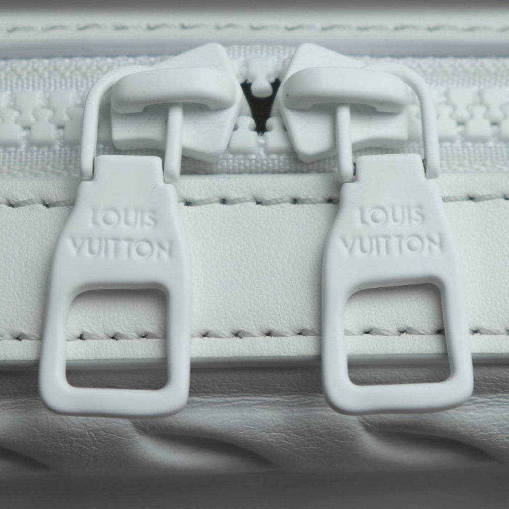 Louis Vuitton White Leather Shoulder Bag