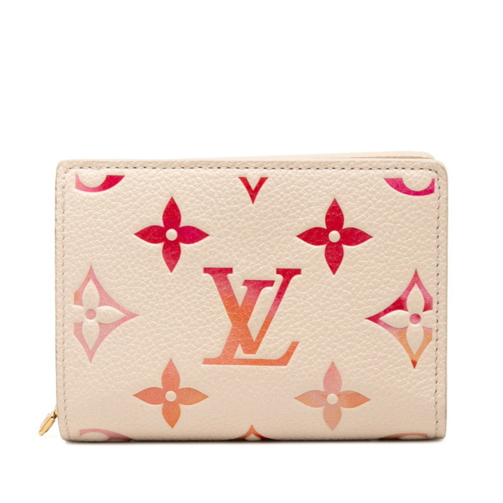 Louis Vuitton Beige Leather Wallet