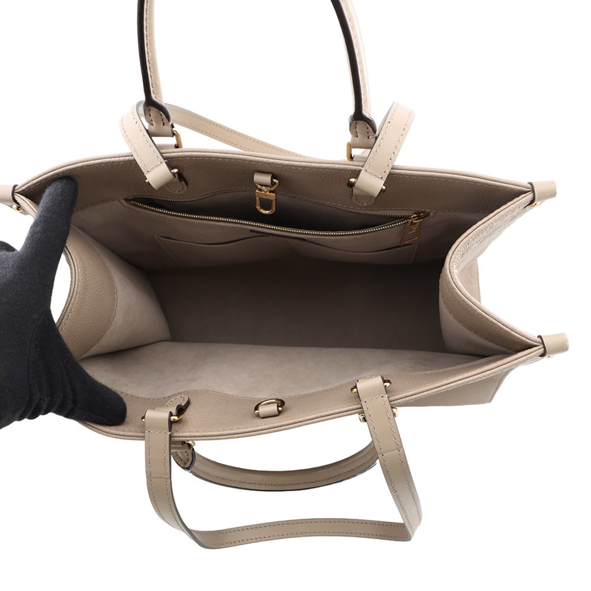 Louis Vuitton Monogram Tourterelle Monogram Empreinte Tote Bag