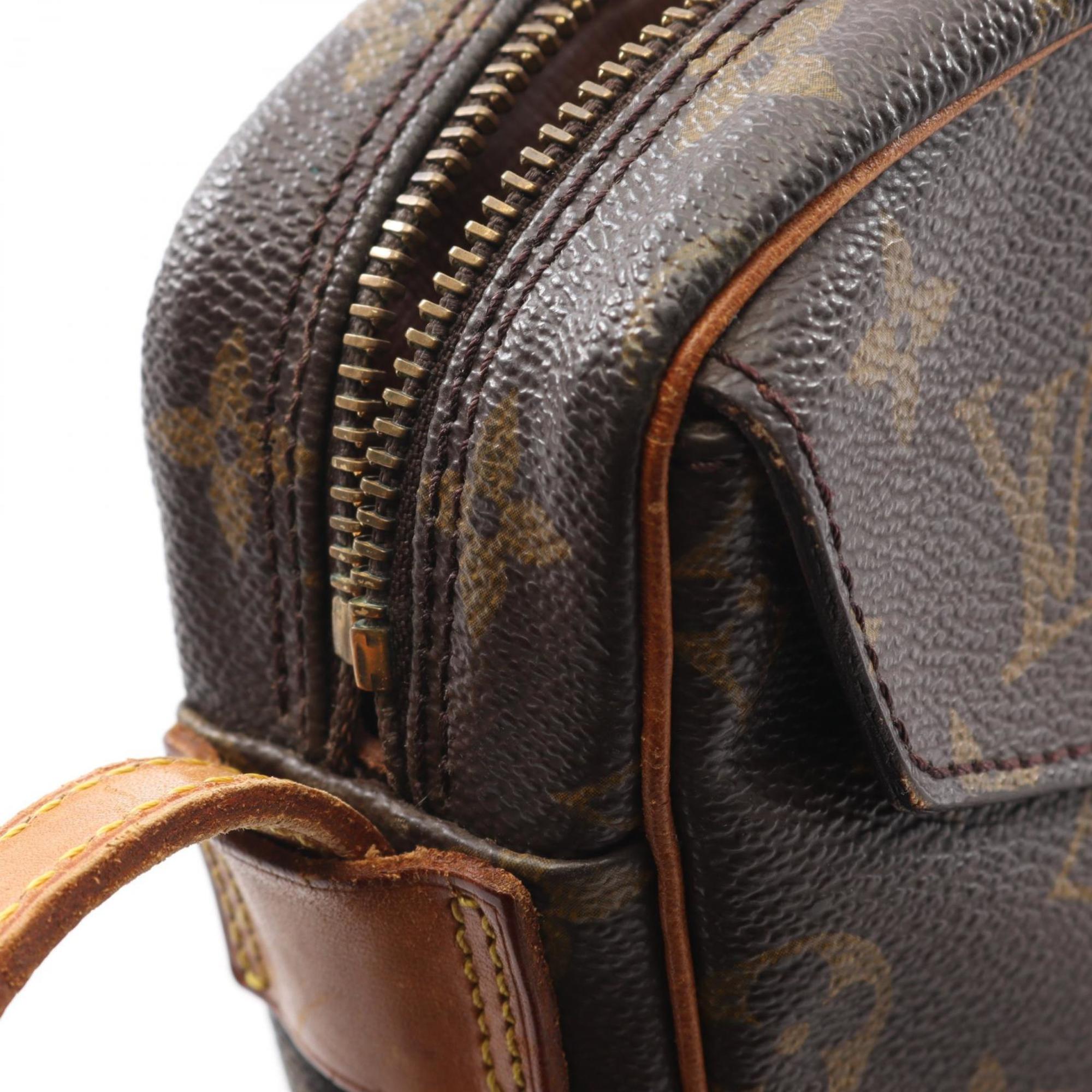 Louis Vuitton Brown Monogram Monogram Leather Shoulder Bag