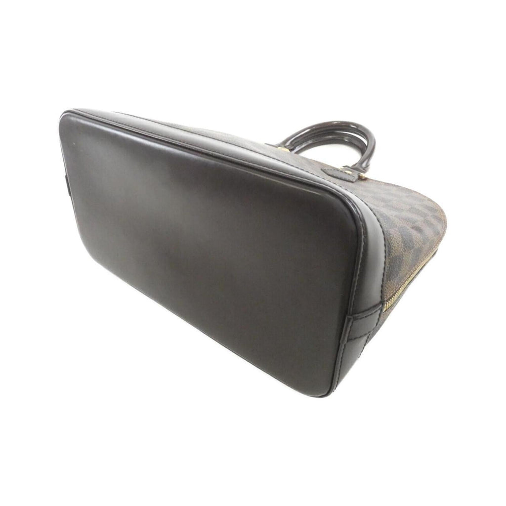 Louis Vuitton Brown Coated Canvas Handbag