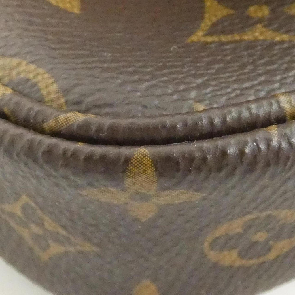 Louis Vuitton Brown Khaki Coated Canvas Pochette Shoulder Bag