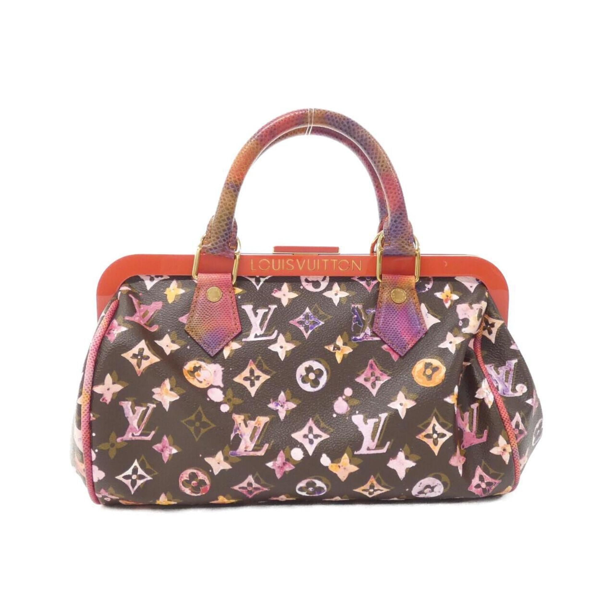Louis Vuitton Brown Marron Multi-Color Coated Canvas Handbag