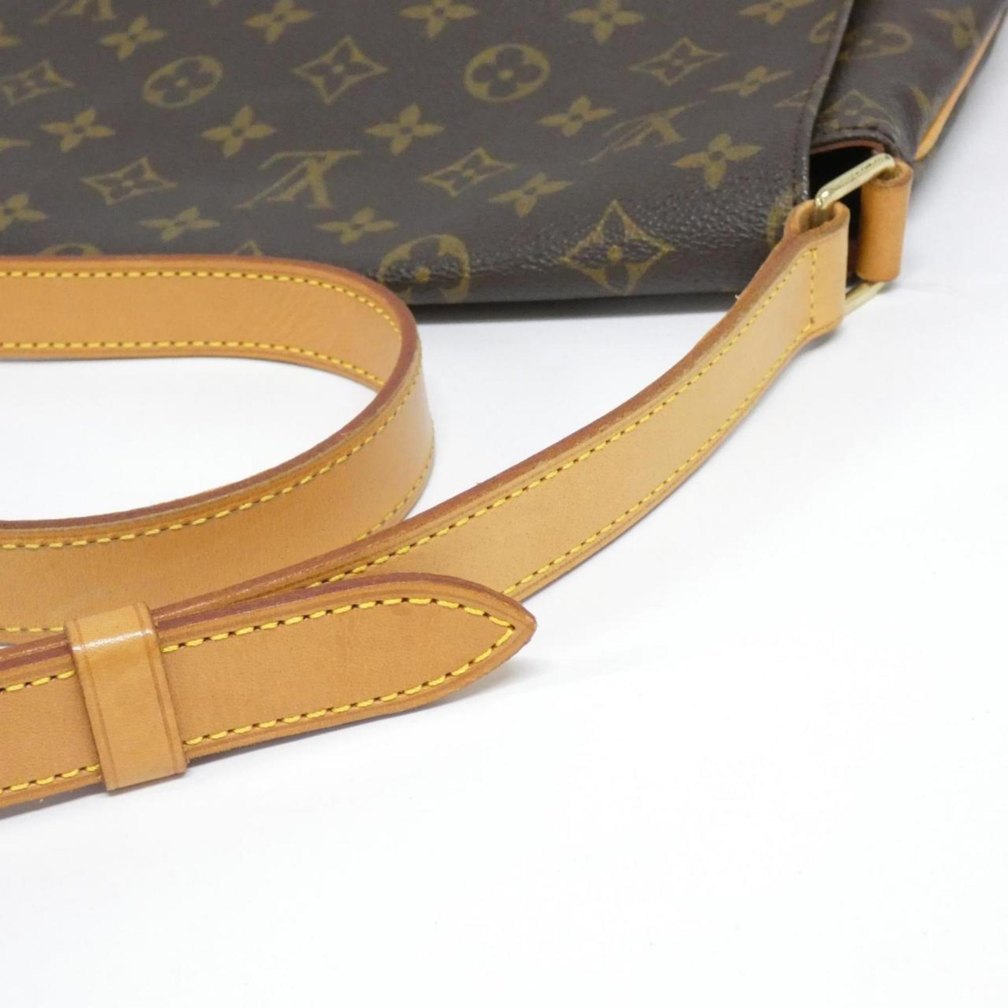 Louis Vuitton Marron Coated Canvas Shoulder Bag
