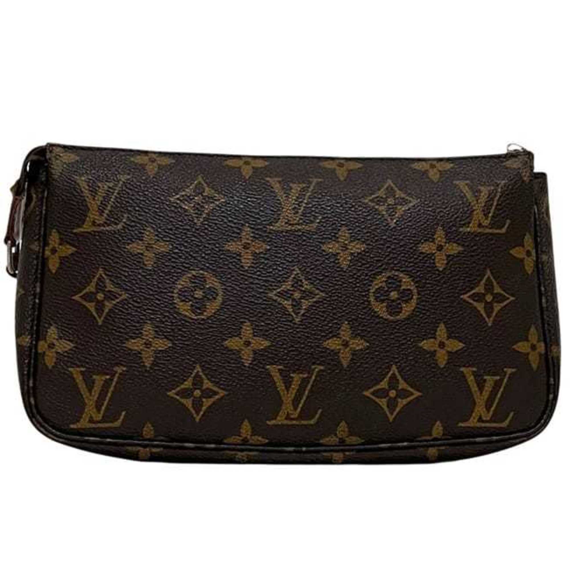 Louis Vuitton Brown Monogram Monogram Handbag Pochette Pouch