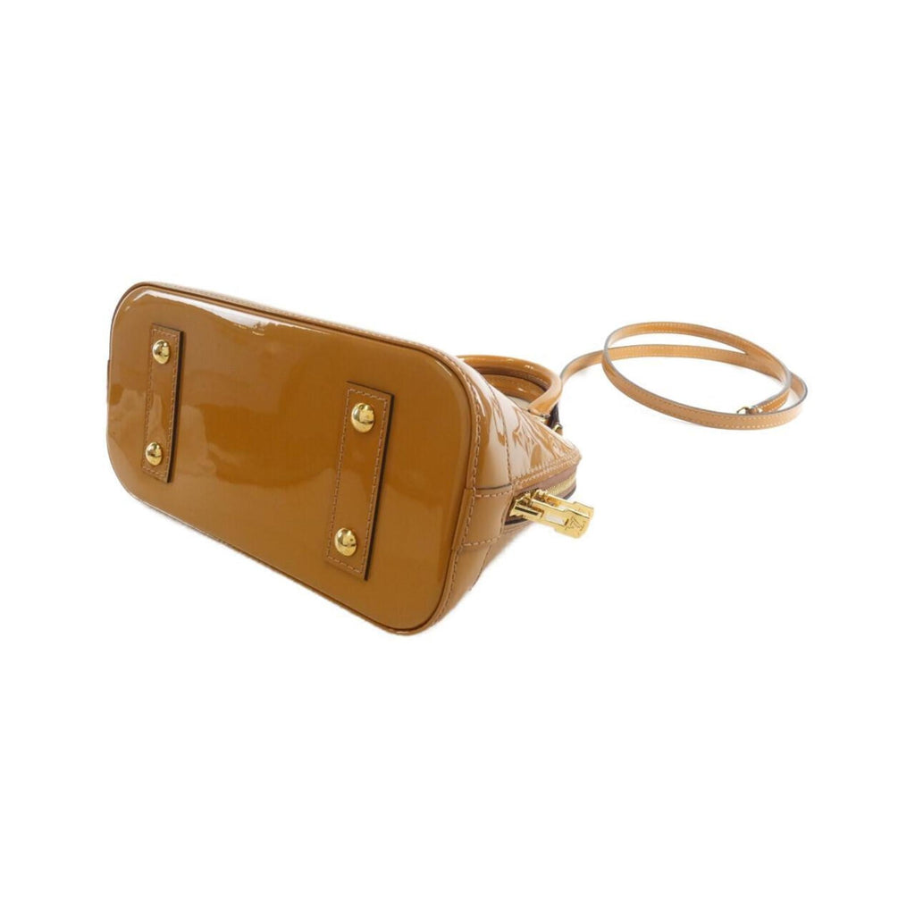 Louis Vuitton Beige Gold Leather Handbag