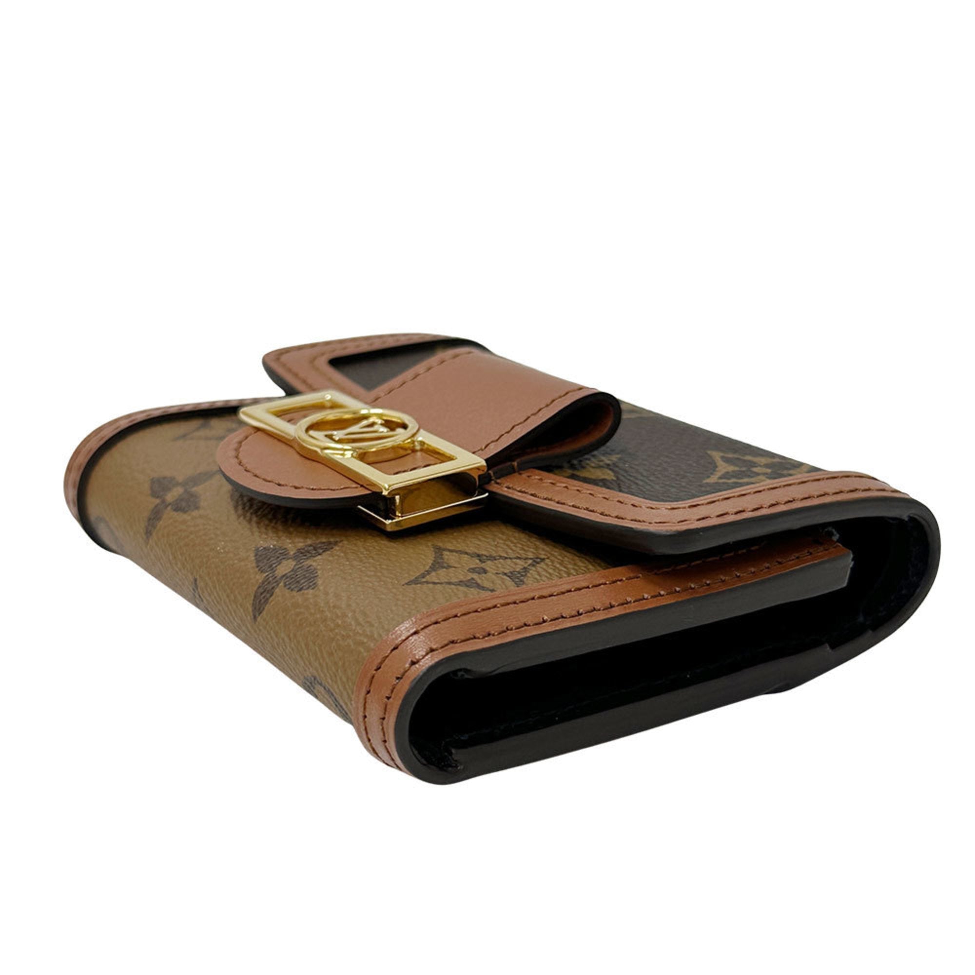 Louis Vuitton Monogram Reverse Monogram Reverse Wallet (Tri-Fold)