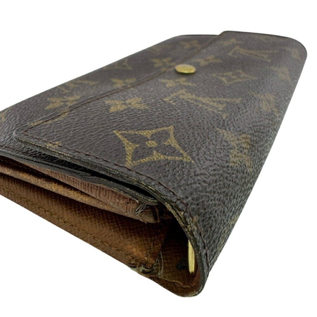 Louis Vuitton Monogram Brown Leather Wallet