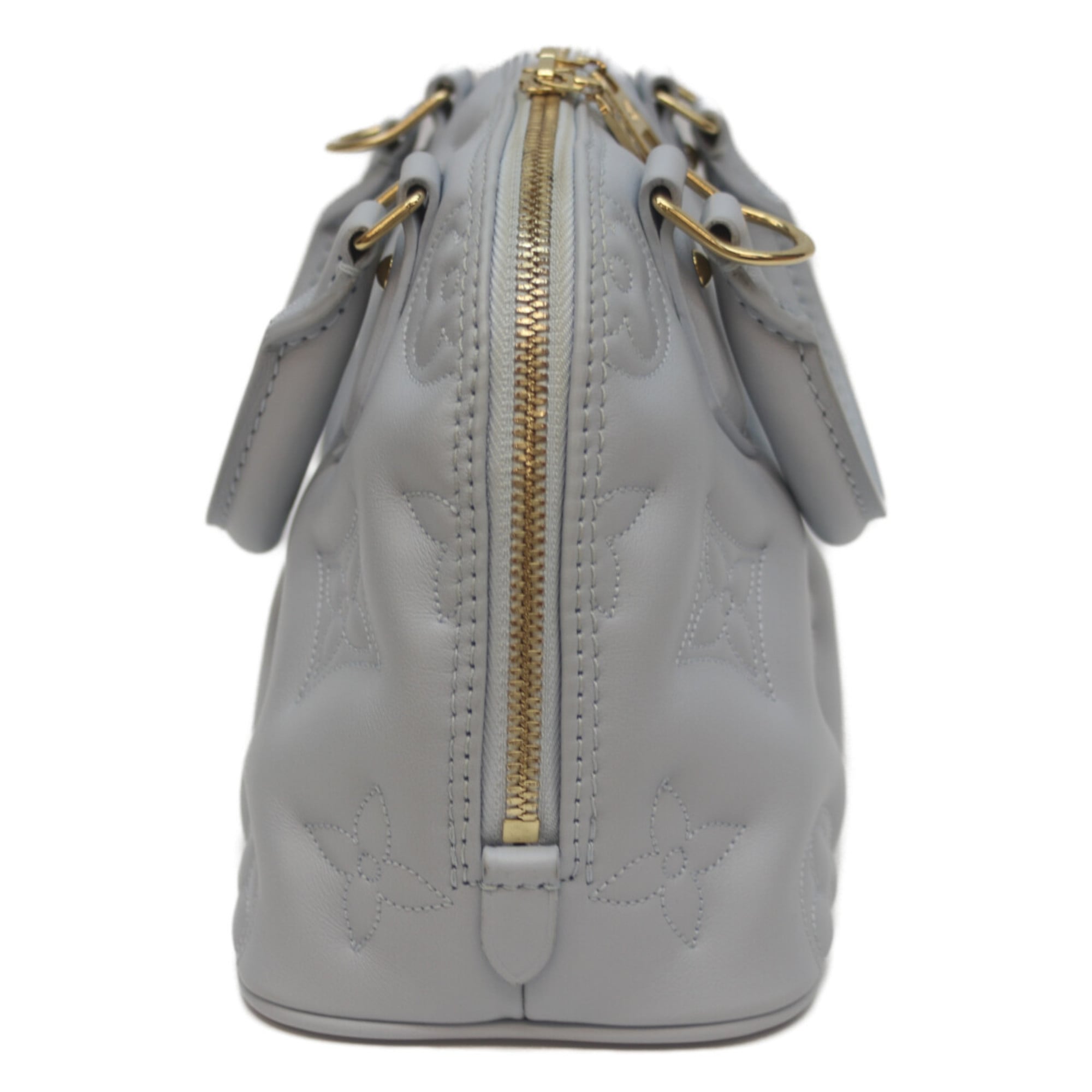 Louis Vuitton Blue Leather Handbag