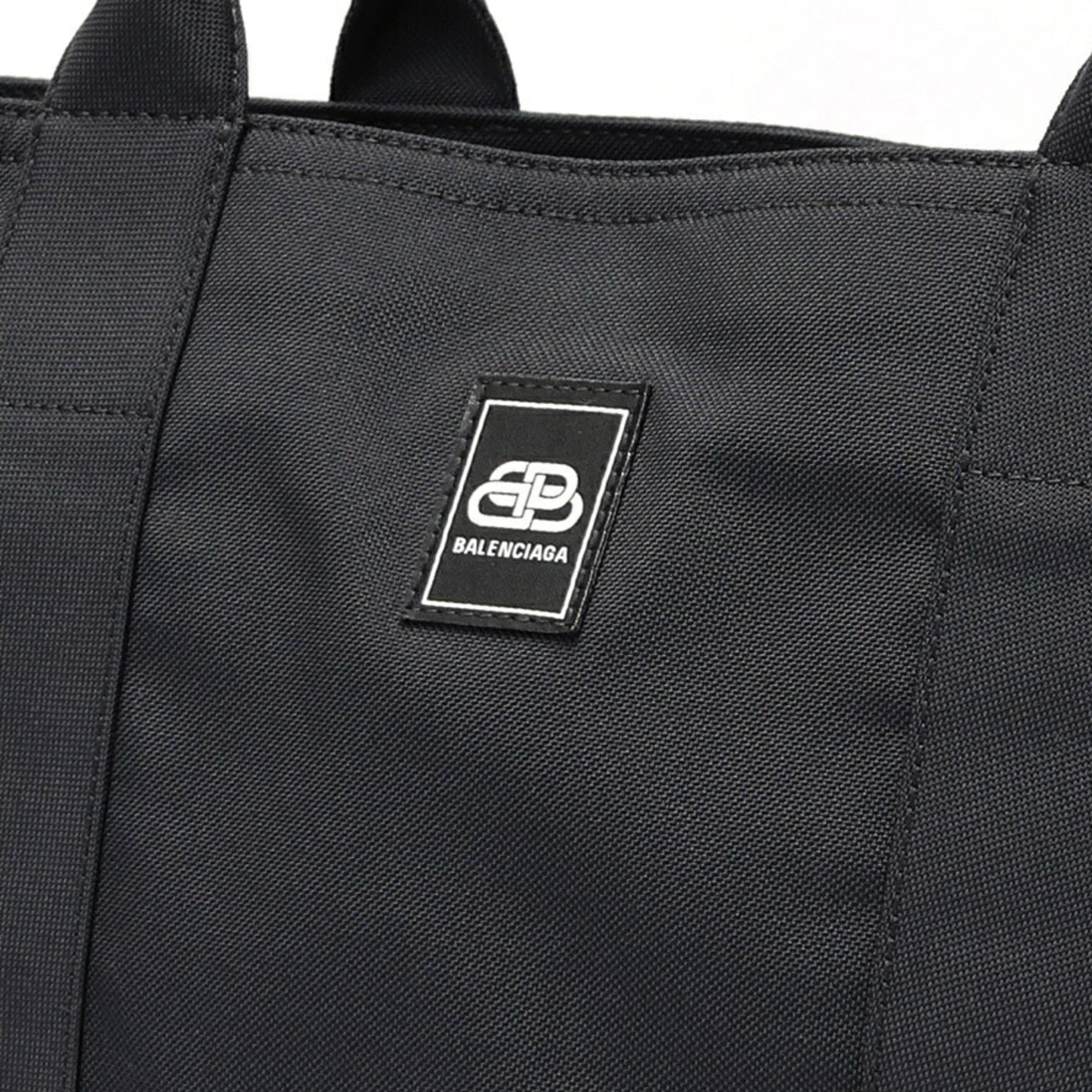 Balenciaga Black Nylon Tote