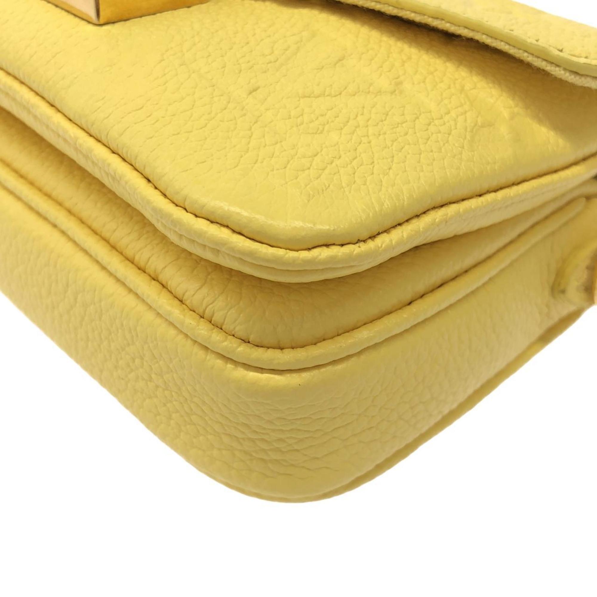 Louis Vuitton Yellow Leather Shoulder Bag