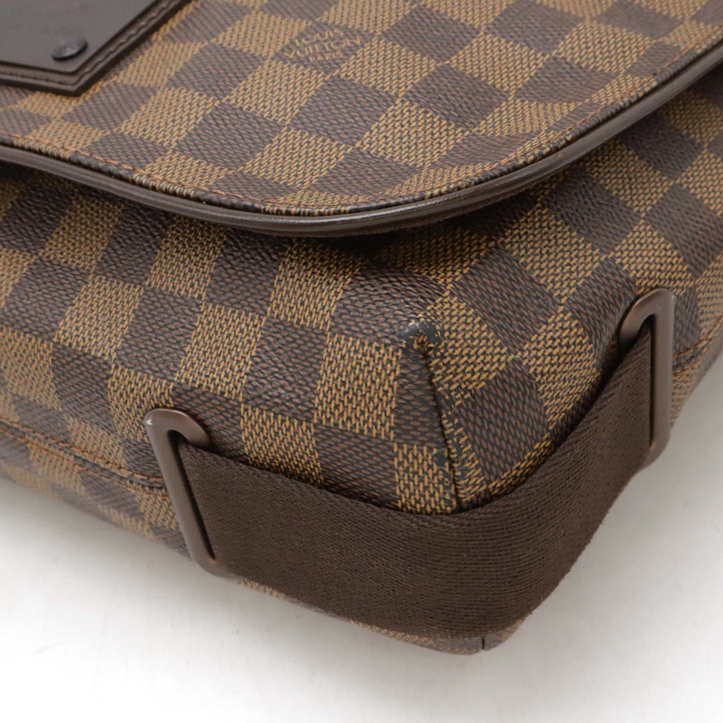 Louis Vuitton Brown Damier Canvas Pvc Shoulder Bag