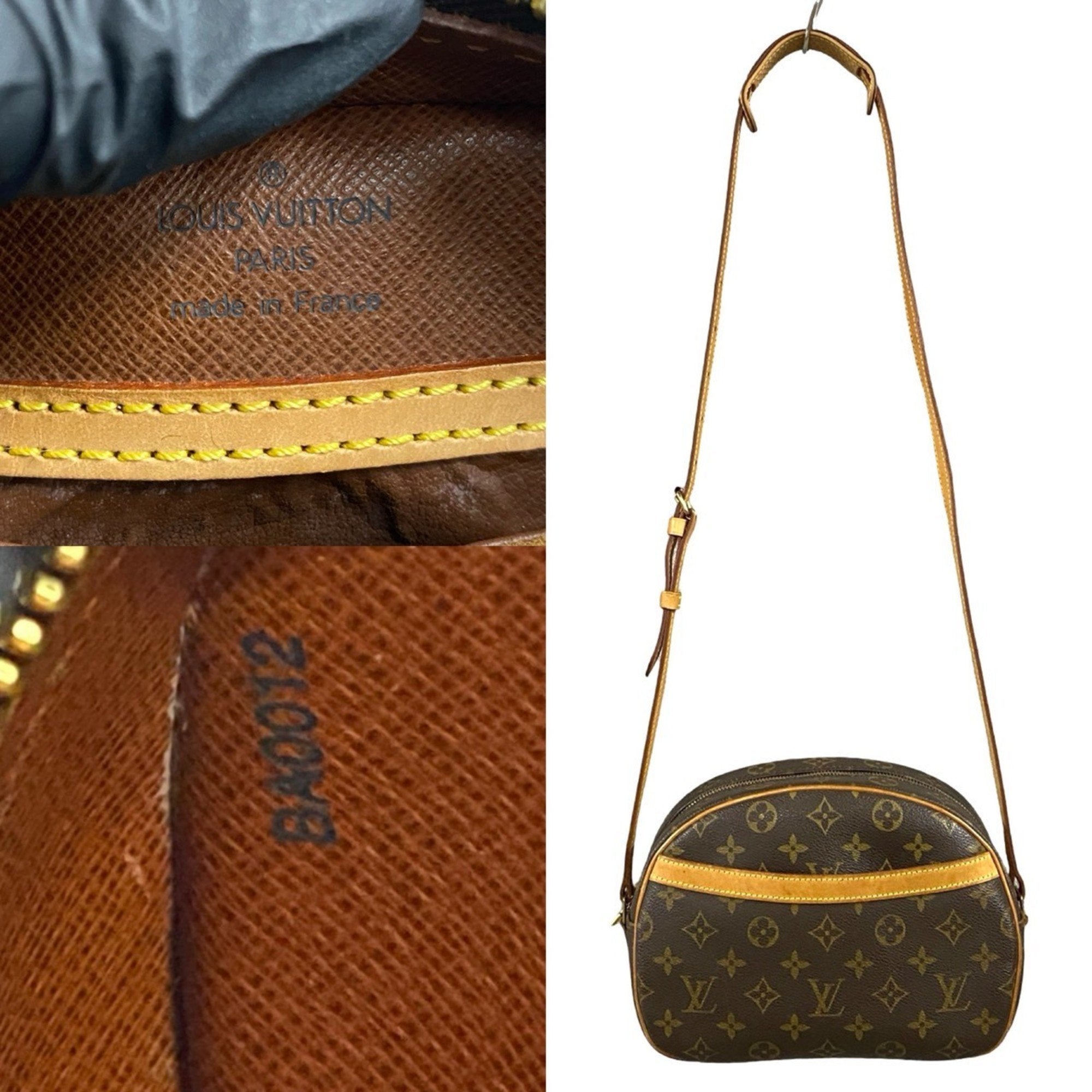 Louis Vuitton Brown Leather Pvc Pochette Shoulder Bag