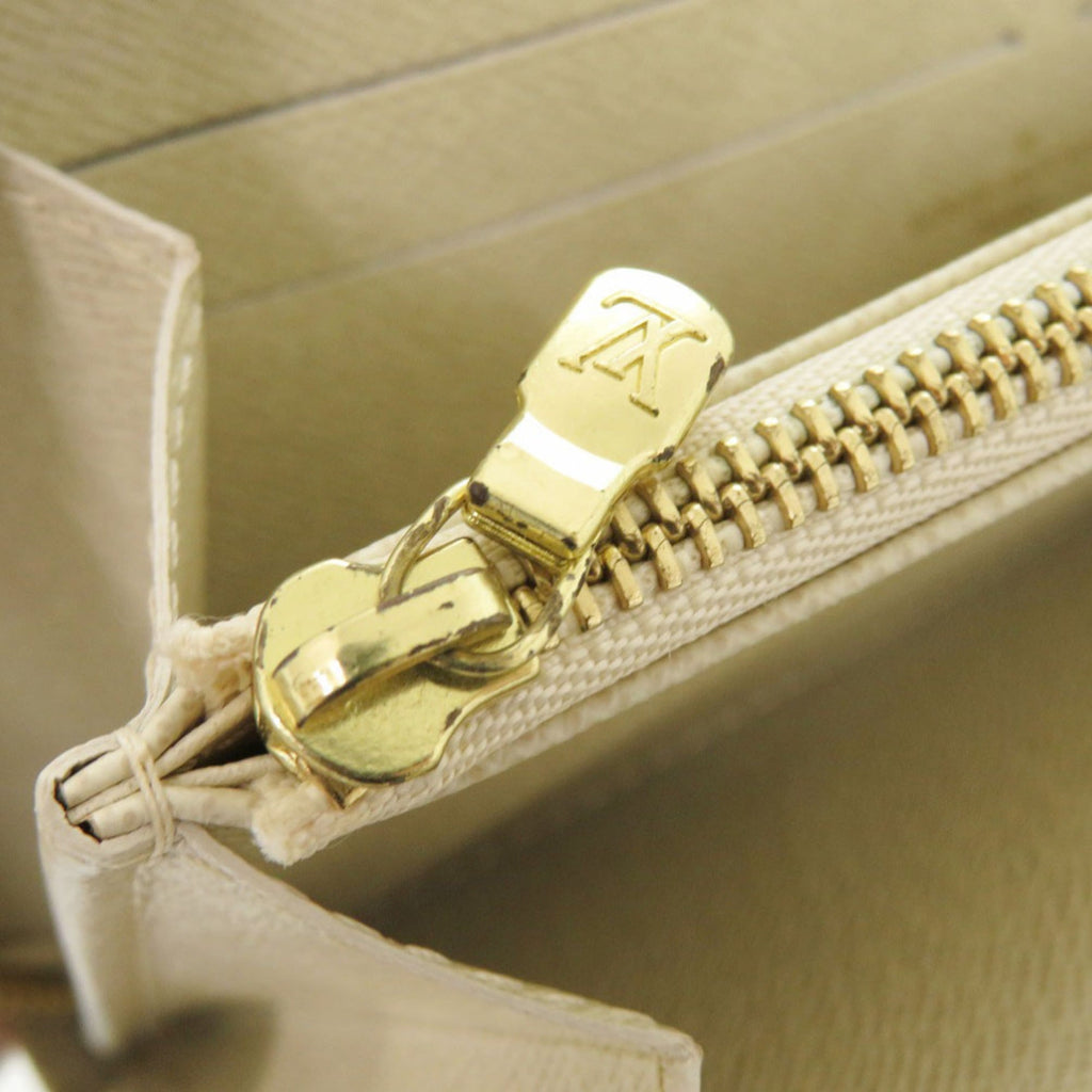 Louis Vuitton Beige Monogram Mini Lin Long Wallet